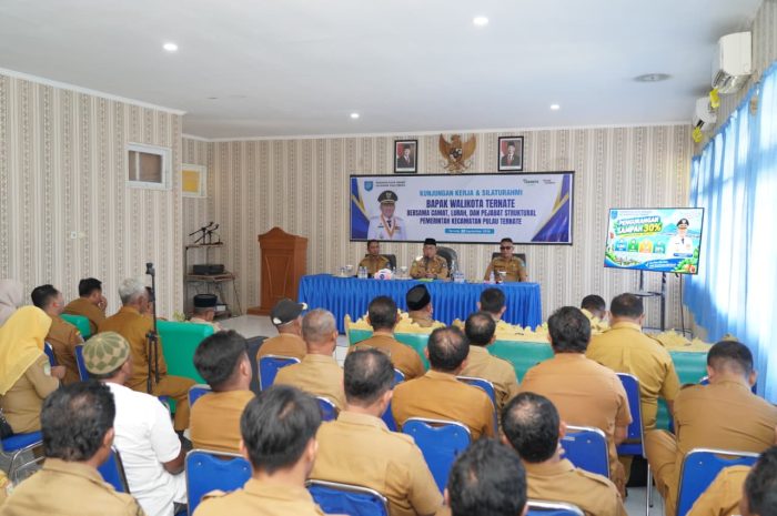 Wali Kota Ternate Minta Kecamatan Pulau Ternate Tuntaskan Program 2026 dan Perkuat Pengelolaan Sampah