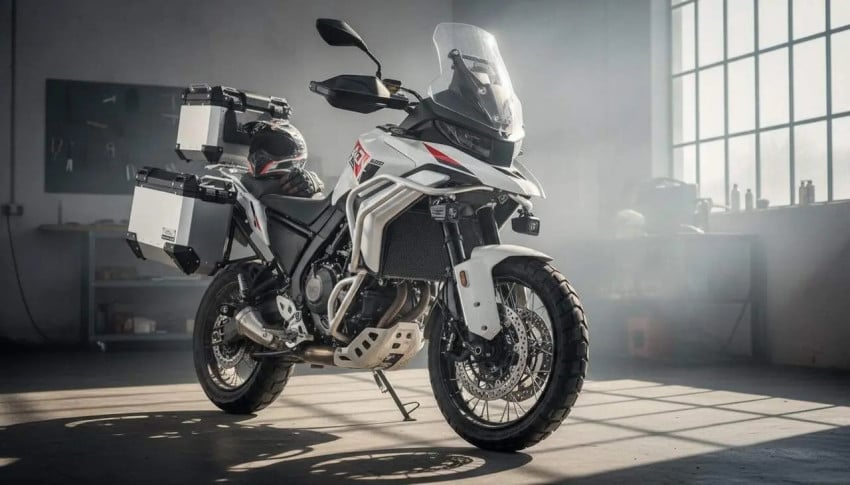 ZXMOTO 820X Resmi Debut: Motor Adventure Tiga Silinder Pertama China