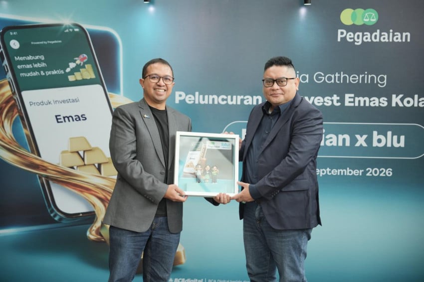 Pegadaian Gandeng blu BCA Digital, Investasi Emas Modal Rp10.000