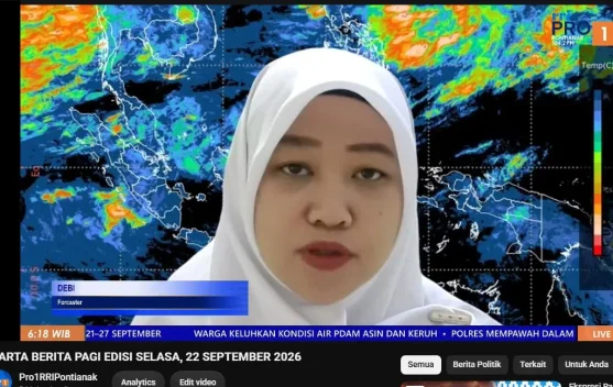 Kabut Asap Masih Selimuti Kalimantan Barat, BMKG Deteksi 2.199 Titik Panas dalam 24 Jam