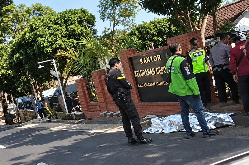 Kecelakaan Maut di Cepoko Gunungpati Semarang, Pengendara Motor Tewas di Depan Kantor Kelurahan