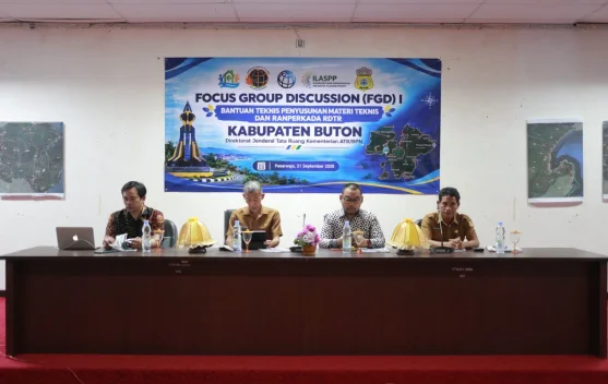 Pemkab Buton Susun RDTR Pasarwajo Berbasis Data, Lengkapi KLHS Sebelum Ditetapkan