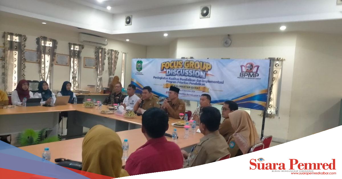 Kepala Dinas Pendidikan se-Kalbar Bertemu di Singkawang, Bahas 4 Isu Mutu Pendidikan Termasuk Dampak Kabut Asap