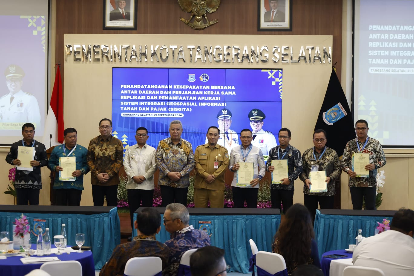 Pemkab Minahasa Adopsi Sistem Peta Pajak dan Pertanahan Digital Tangerang Selatan