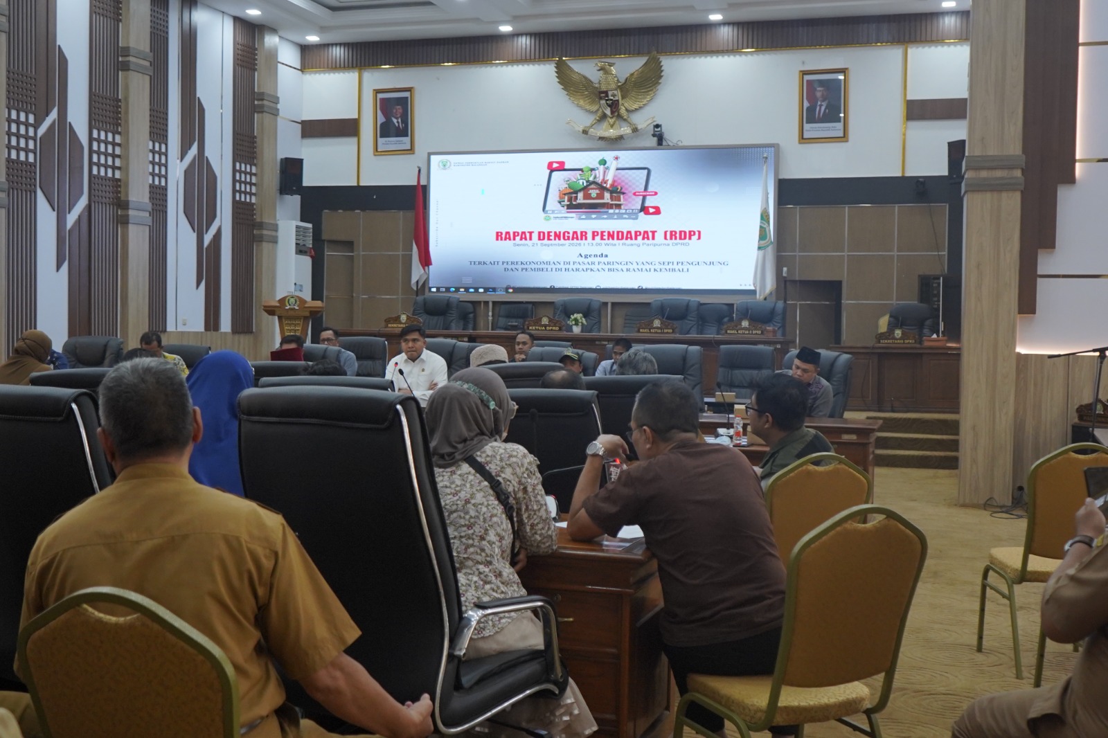 DPRD Balangan Dorong Pembentukan Satgas Pasar Paringin, Pedagang Keluhkan Beda Aturan dengan Pasar Modern Adaro