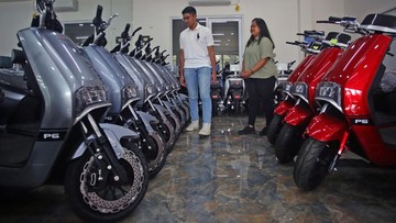 Penjualan Motor Listrik Indonesia Baru 280 Ribu Unit, Kalah Jauh dari Motor BBM