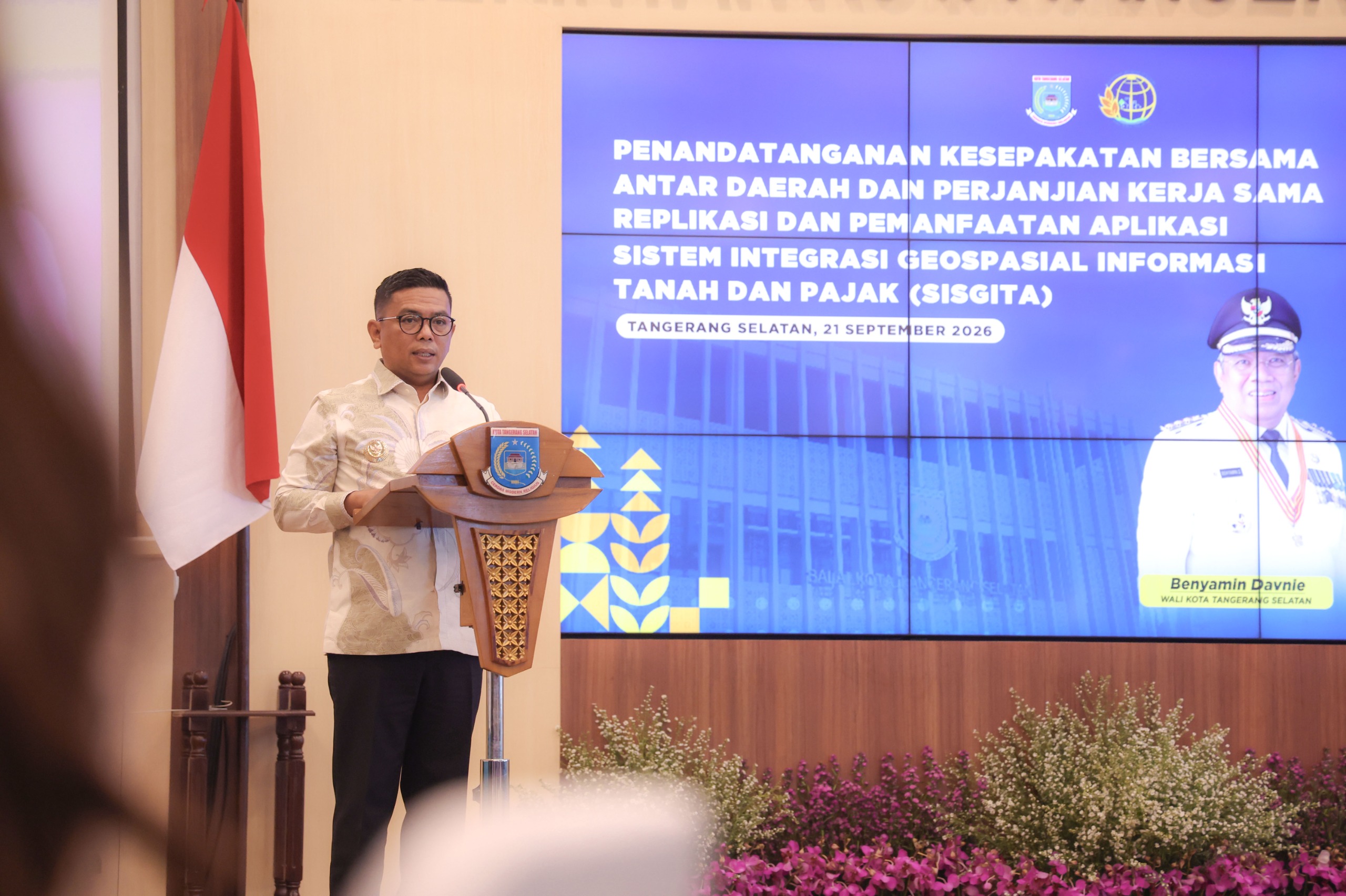 Gubernur Banten Andra Soni Dorong Replikasi SISGITA ke Seluruh Kabupaten dan Kota, Integrasi Data Tanah dan Pajak Dimulai