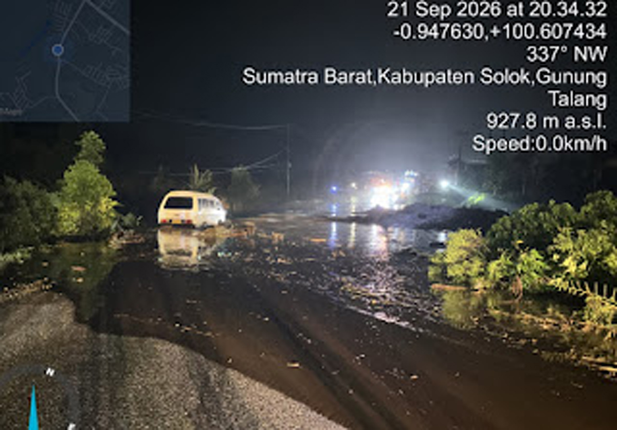 Banjir Bandang Terjang Arosuka, Jalur Utama Solok-Padang Ditutup Total