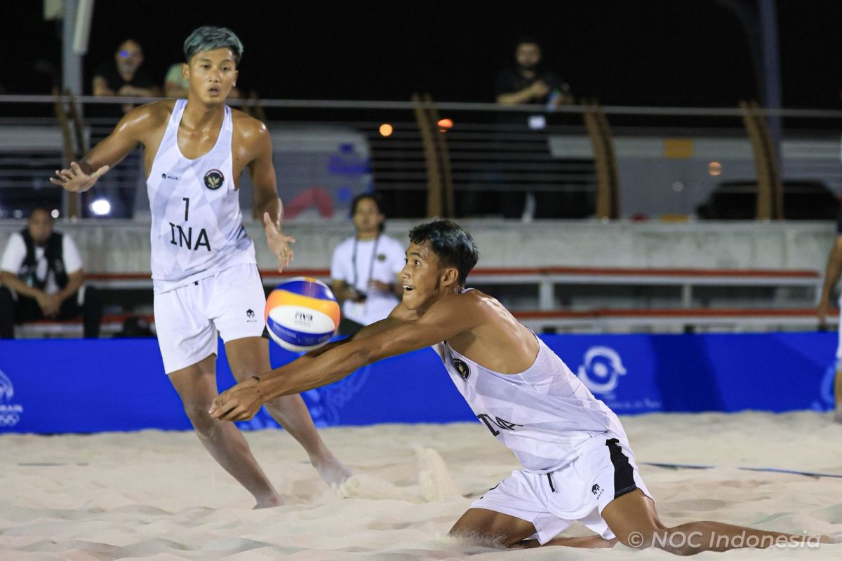 Imam/Fairuz Menang Dua Gim Langsung atas Hong Kong di Voli Pantai Asian Games 2026