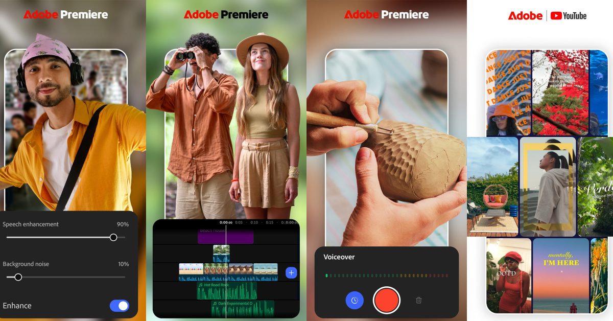 Adobe Premiere Resmi Hadir di Android, Gratis Tanpa Watermark