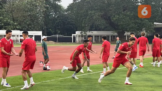 Latihan Perdana Timnas Indonesia di Madya, 4 Pemain Belum Gabung