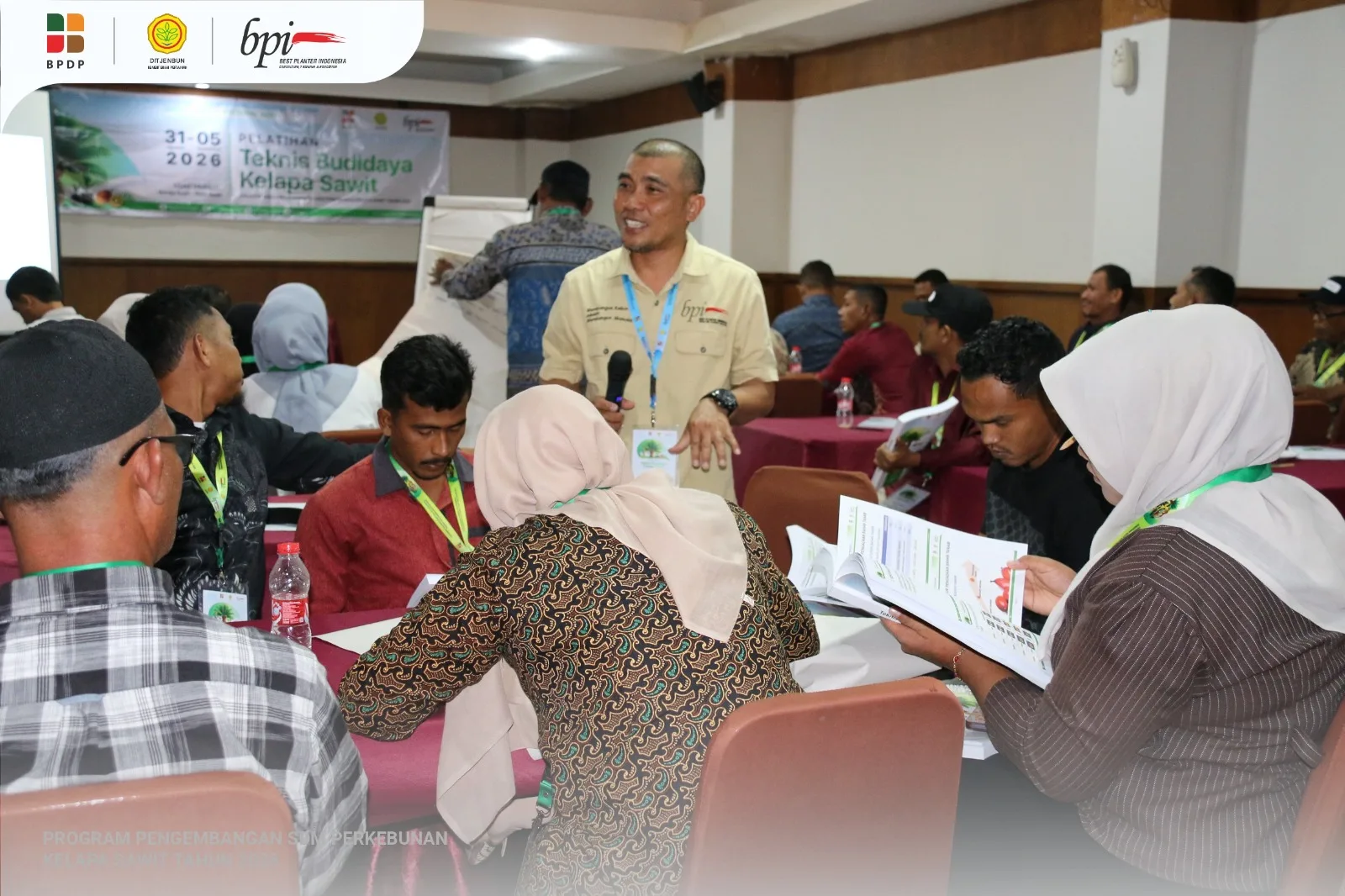 192 Pekebun Sawit Aceh Timur Ikut Pelatihan Budidaya Kelapa Sawit Gelombang 7 di Aceh Utara