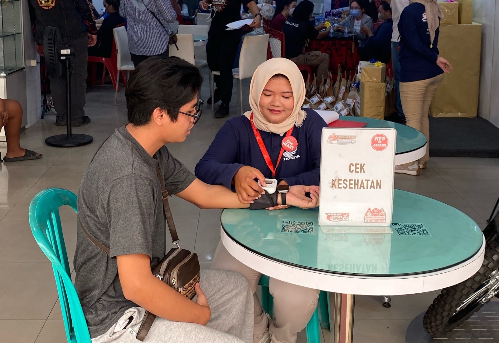 Dealer Honda Daya Motor Kandangan Gelar Roadshow, Servis Kunjung hingga Test Ride PCX 160