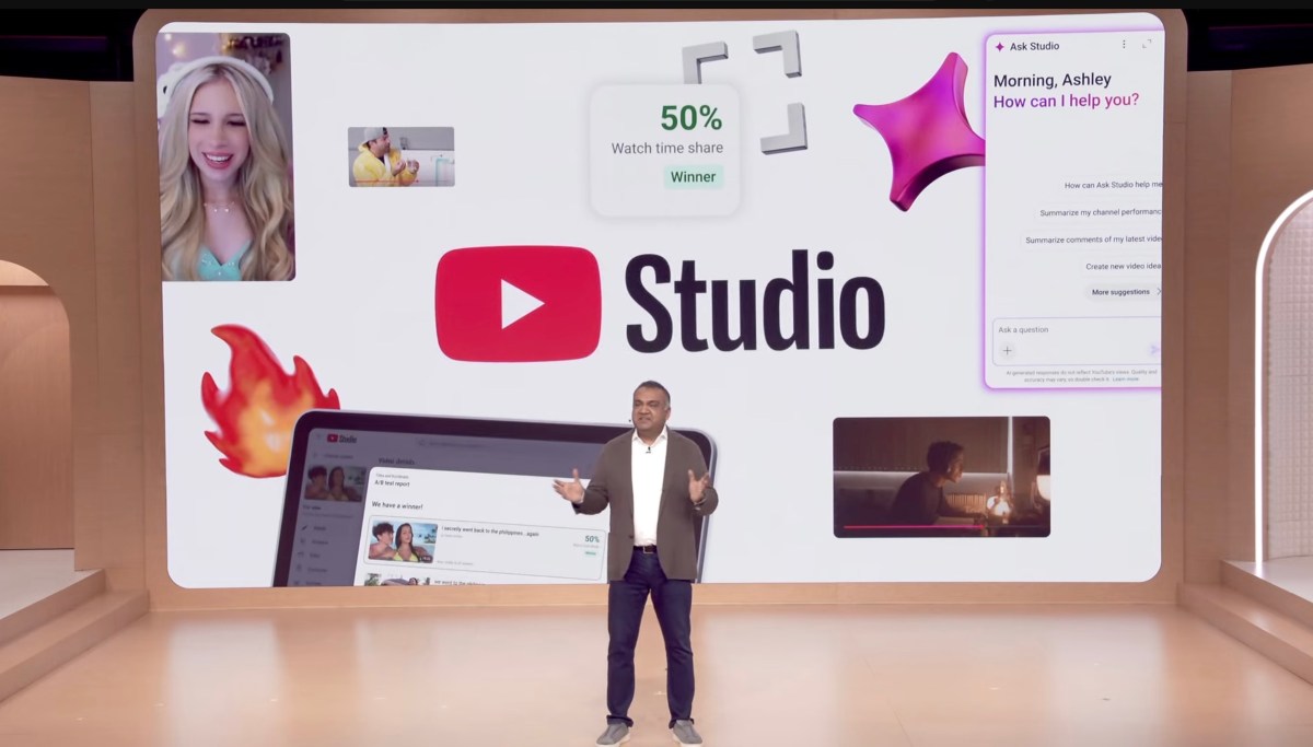 YouTube Studio Rilis Fitur AI Baru untuk Kreator, Termasuk Uji Thumbnail Dinamis