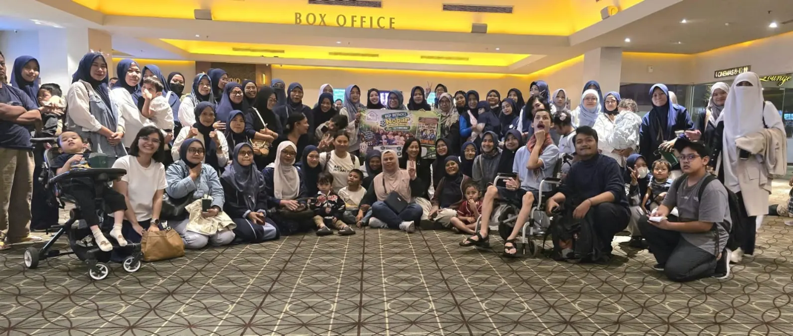 Billy Martasandy Ajak Keluarga Cerebral Palsy Betacici Nonton Bareng di Bioskop XXI