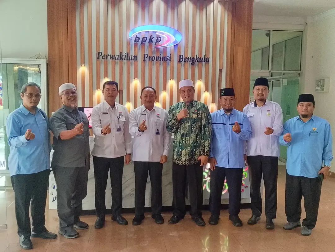 BAZNAS Bengkulu Audiensi dengan BPKP, Bahas Pembentukan UPZ dan Optimalisasi Penghimpunan Zakat