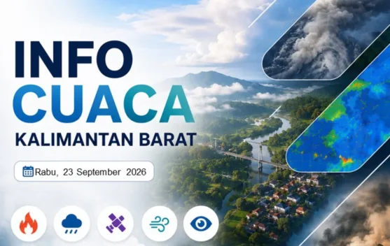 BMKG Peringatkan Kalbar Siaga Hujan dan Karhutla Sepekan, Jarak Pandang di Bawah 1 Km
