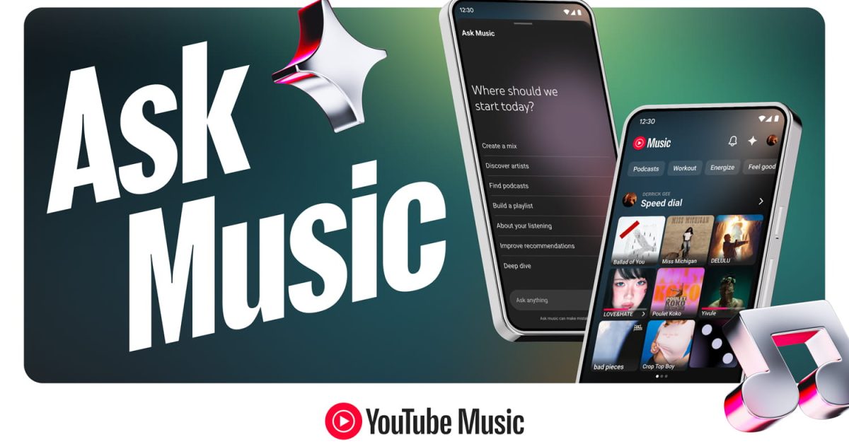 YouTube Music Pasang Tombol Ask Music di Pojok Aplikasi, Ditenagai Gemini