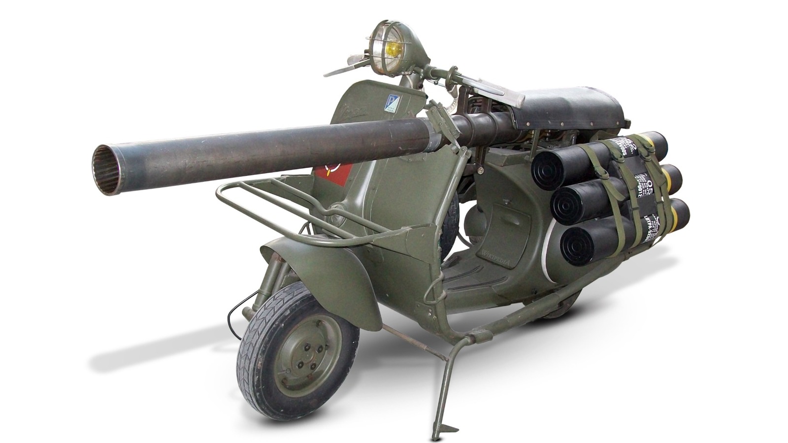 Vespa 150 TAP, Skuter Perang Anti-Tank untuk Pasukan Parasut Prancis
