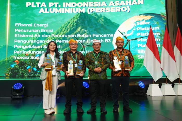 PLTA INALUM Boyong 8 Penghargaan ENSIA 2026 di Bali, 4 Predikat Platinum untuk Inovasi Lingkungan