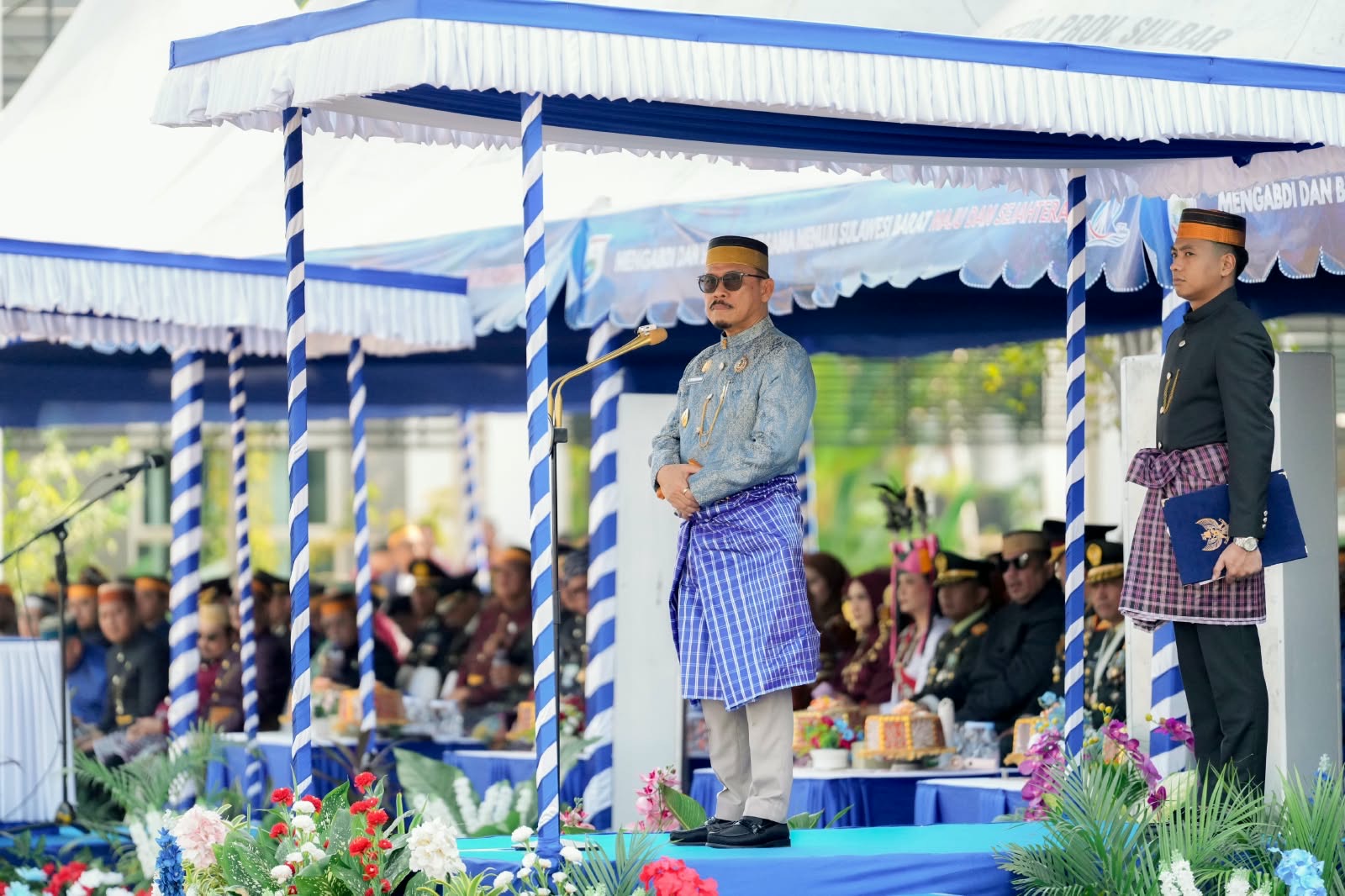 Gubernur Sulbar Suhardi Duka Minta Anak Muda Ambil Peran di HUT ke-22, Beasiswa Naik Jadi 1.040 Penerima