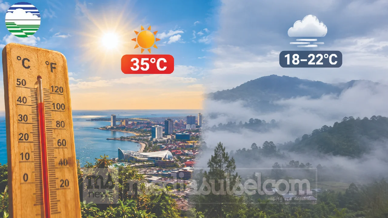 BMKG Prakirakan Suhu Sulsel Capai 35 Derajat di Sidrap, Pegunungan Tana Toraja Diselimuti Kabut