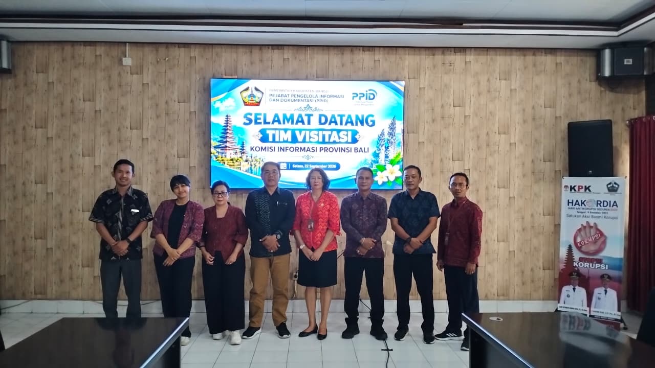 Pemkab Bangli Siapkan PPID Berbasis Digital, Diskominfosan Kejar Pendokumentasian Cloud 2027