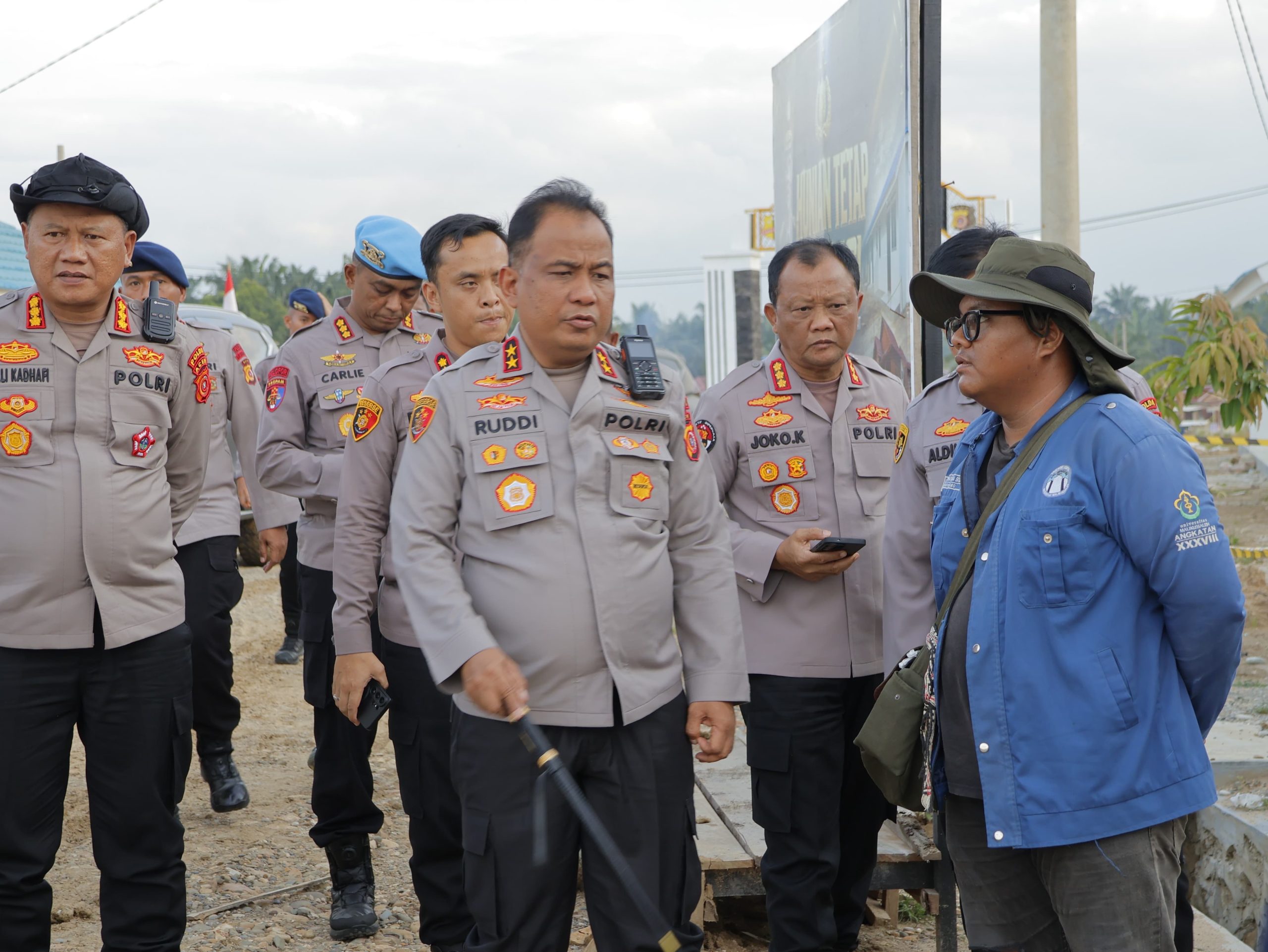 Kapolda Aceh Tinjau 250 Unit Huntap Polri Presisi di Aceh Tamiang, Tahap Pertama Rampung 96 Persen