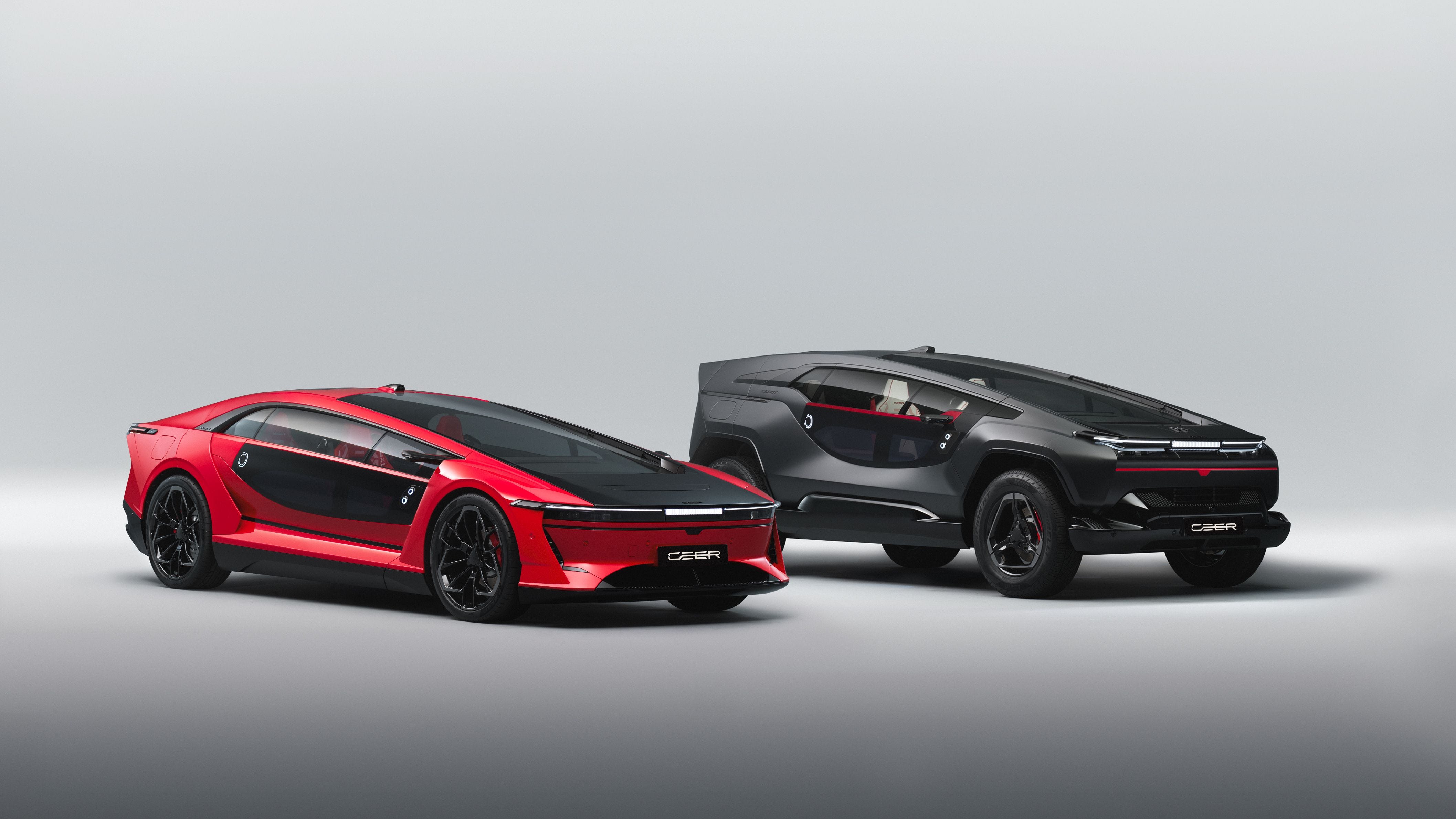 CEER Exobot: Mobil Listrik Arab Saudi dengan 1.111 HP dan Layar 48 Inci