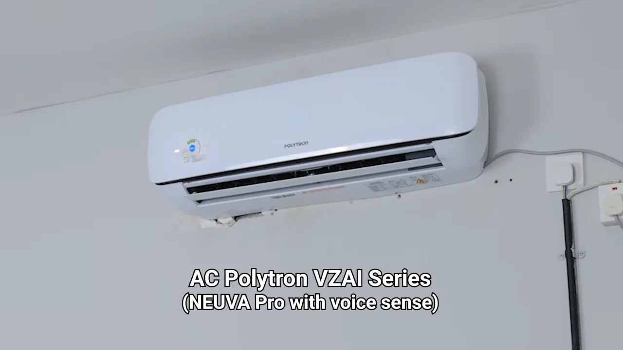 Polytron Rilis AC NEUVA Pro with Voice Sense, Bisa Dikendalikan Pakai Suara Bahasa Indonesia