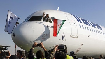 AS Ancam Tutup Maskapai Iran, Baghdad dan Muscat Setop Penerbangan