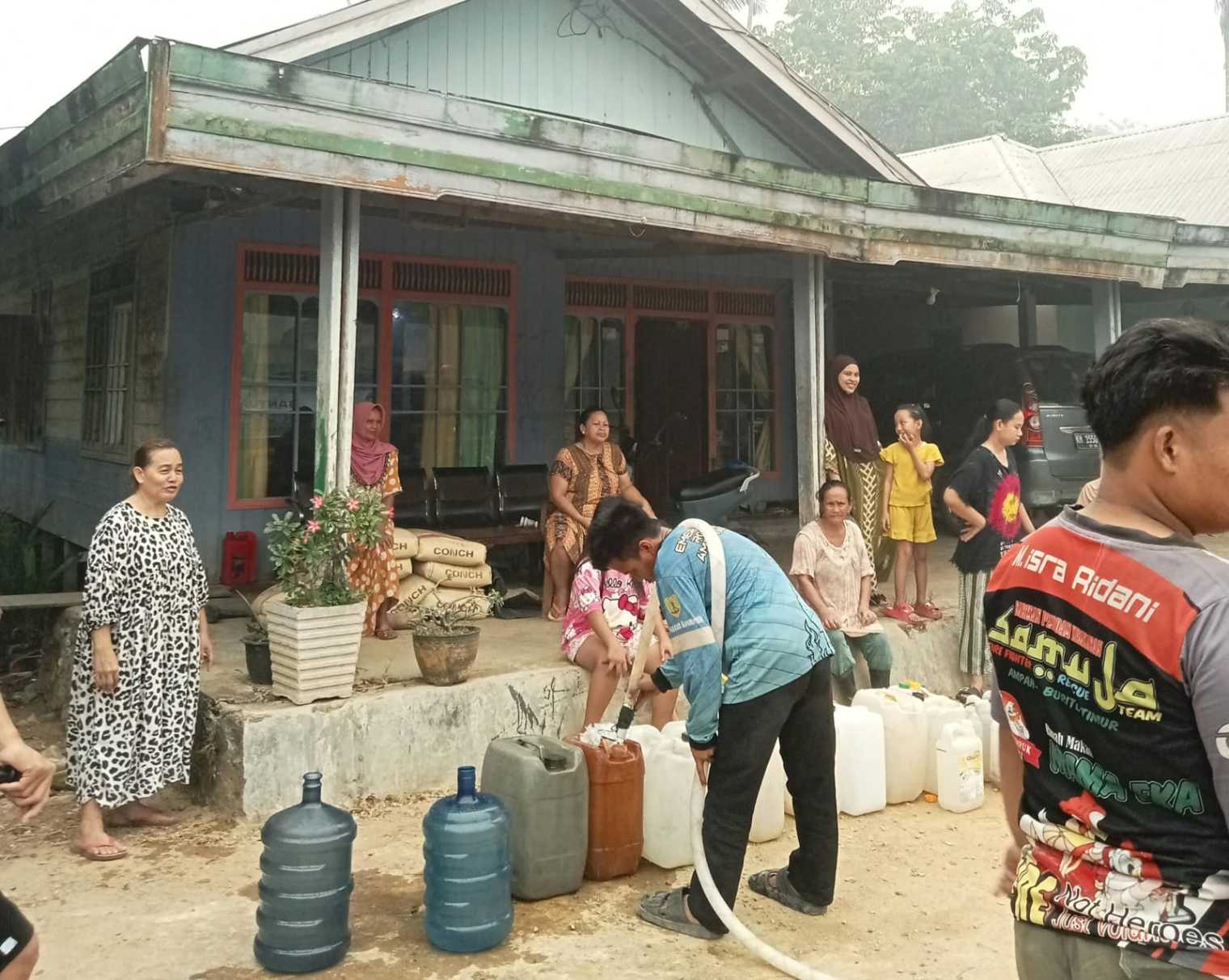 Pemprov Kalteng Salurkan 2,9 Juta Liter Air Bersih ke Enam Daerah Terdampak Kekeringan