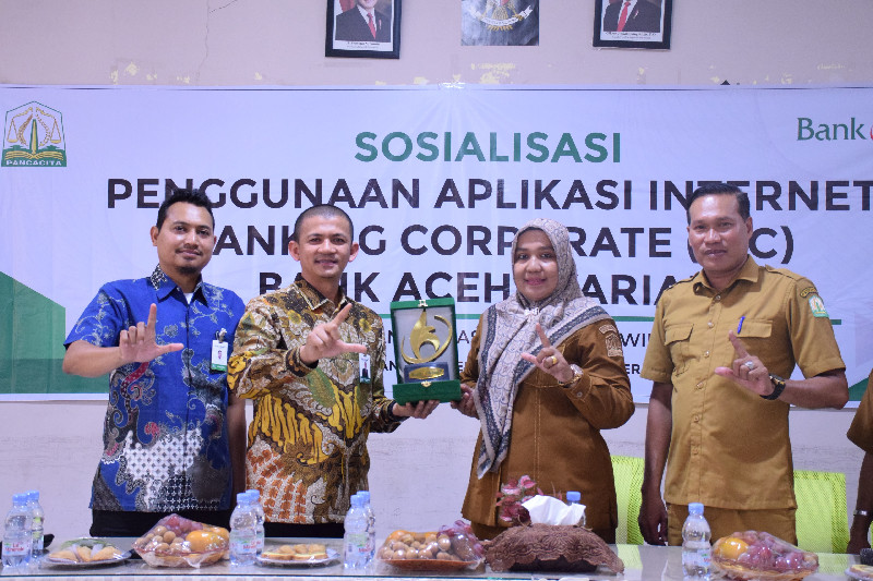 Bank Aceh Syariah Edukasi 100 Kepala Sekolah dan Bendahara di Bireuen soal Layanan IBC