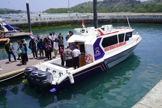 Nusa Medica Luncurkan Ambulans Laut di Nusa Penida, Layani Evakuasi Medis 3 Pulau 24 Jam