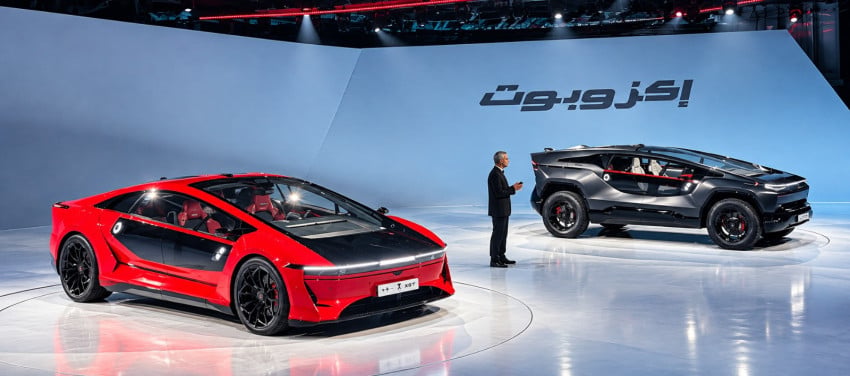 CEER EXOBOT: EV Arab Saudi 1.111 HP, 0-100 km/jam 2,1 Detik