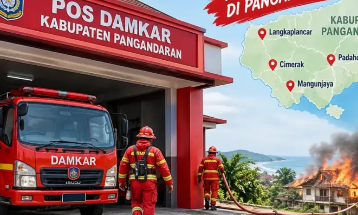 Warga Pangandaran Minta Pos Damkar Dibangun di Padaherang, Mangunjaya, Cimerak dan Langkaplancar
