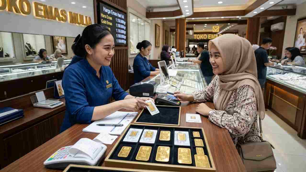 Harga Emas Pegadaian 24 September 2026: Galeri24 Turun, Antam dan UBS Kompak Menguat