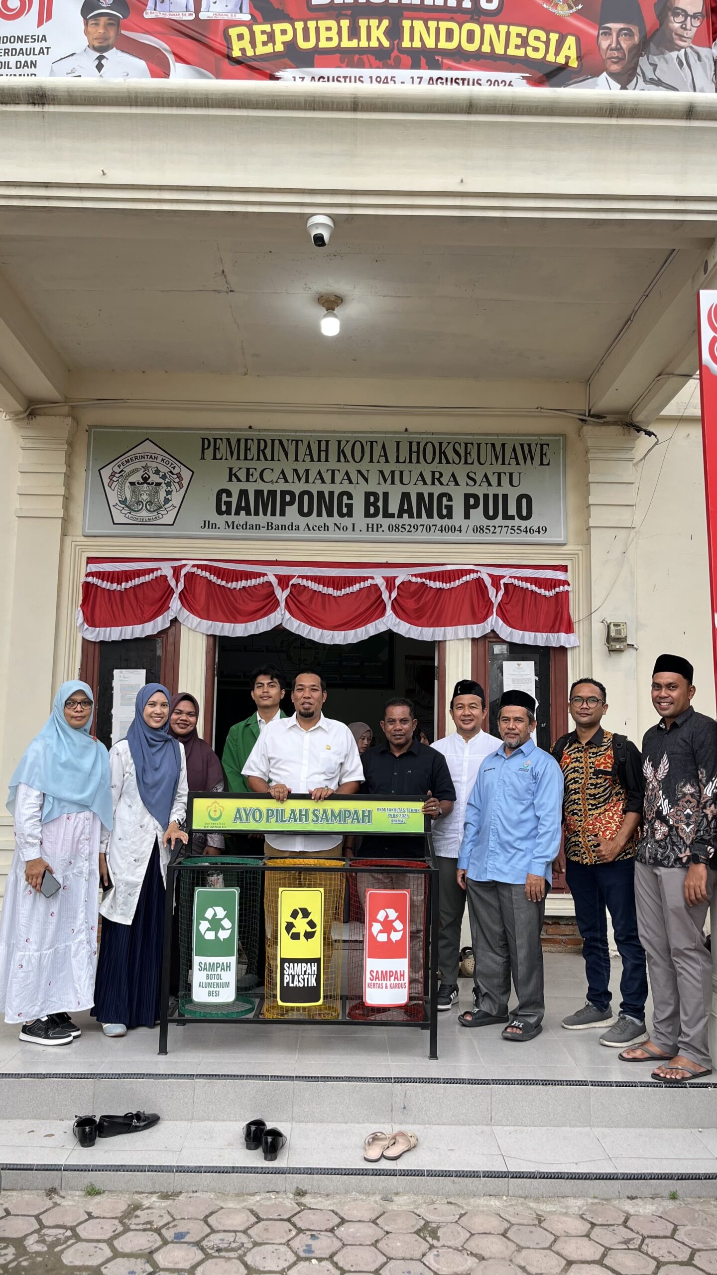 Dosen Unimal Latih Warga Blang Pulo Lhokseumawe Kelola Sampah dari Rumah, Tekankan Pemilahan Sejak Dapur