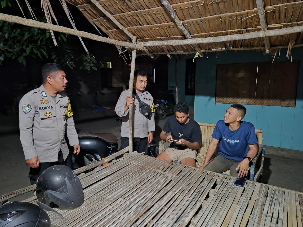 Polres Tojo Una-Una Kerahkan Personel Lintas Polsek Patroli Dialogis di 12 Desa, Ingatkan Bahaya Karhutla