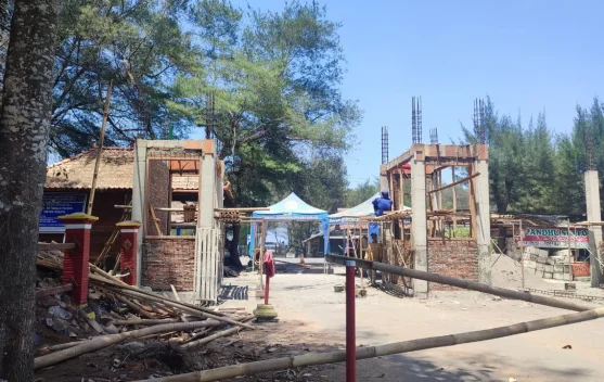 Pantai Baru Bantul Bangun Gapura Ikonik Bertema Seafood, Rampung November 2026
