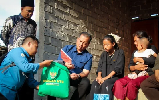 Gubernur NTB Tinjau Rumah Layak Huni di Lombok Tengah, Minta Listrik dan Sekolah Anak Ikut Ditangani