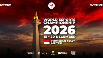 Indonesia Jadi Tuan Rumah IESF World Esports Championship 2026