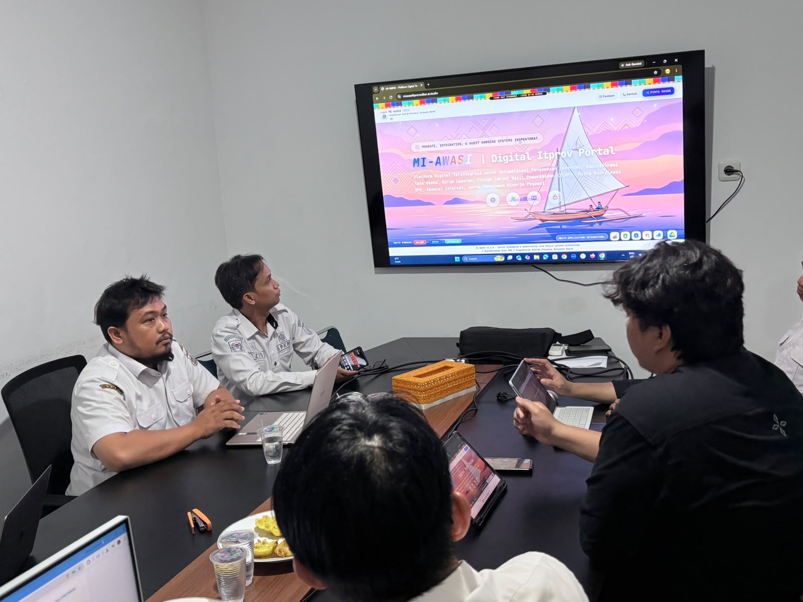 BPKAD Sulbar Ikut Coaching Clinic Manajemen Risiko SPBE, Perkuat Tata Kelola Digital