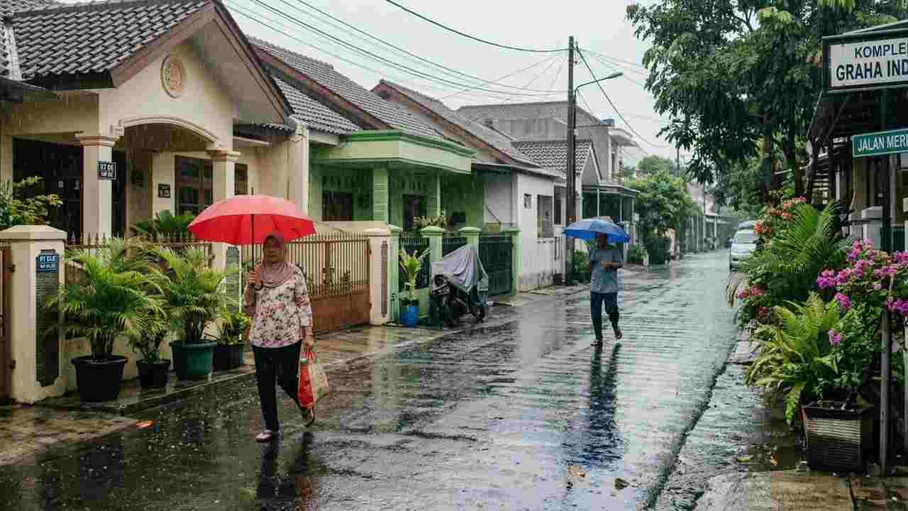 BMKG Prakirakan Hujan Guyur 11 Daerah Sumsel, Palembang Berpotensi Udara Kabur