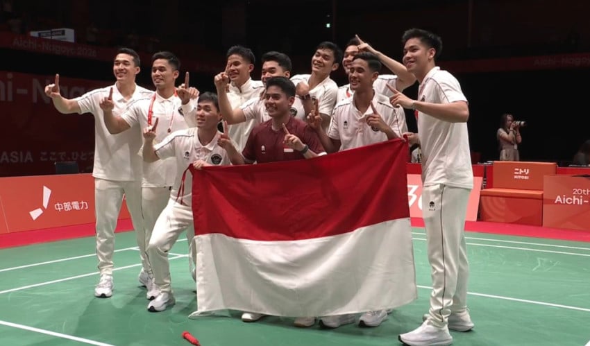 Tim Bulu Tangkis Putra Indonesia Raih Emas Asian Games 2026, Ubed Jadi Penentu