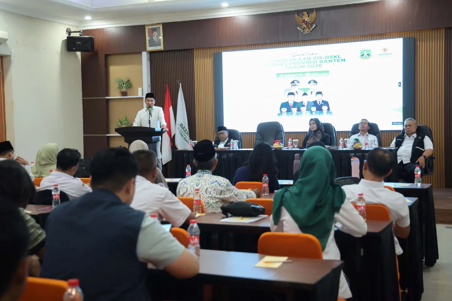 Wagub Banten Dimyati Natakusumah Ajak Warga Perkuat Penghimpunan ZIS DSKL lewat BAZNAS di 8 Kabupaten/Kota