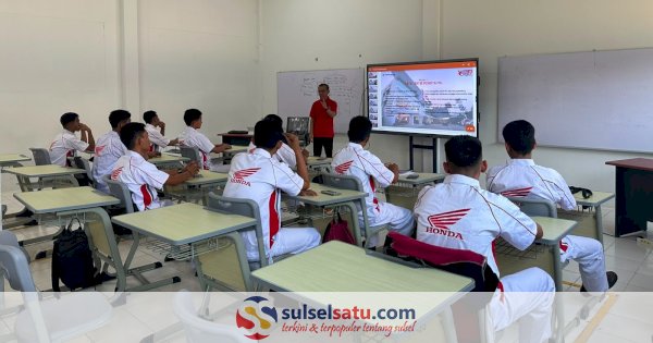 Astra Motor School Asmo Sulsel Siapkan Siswa SMK Masuk Industri, 60 Persen Alumni SMKN 1 Rangas Terserap Bengkel Honda