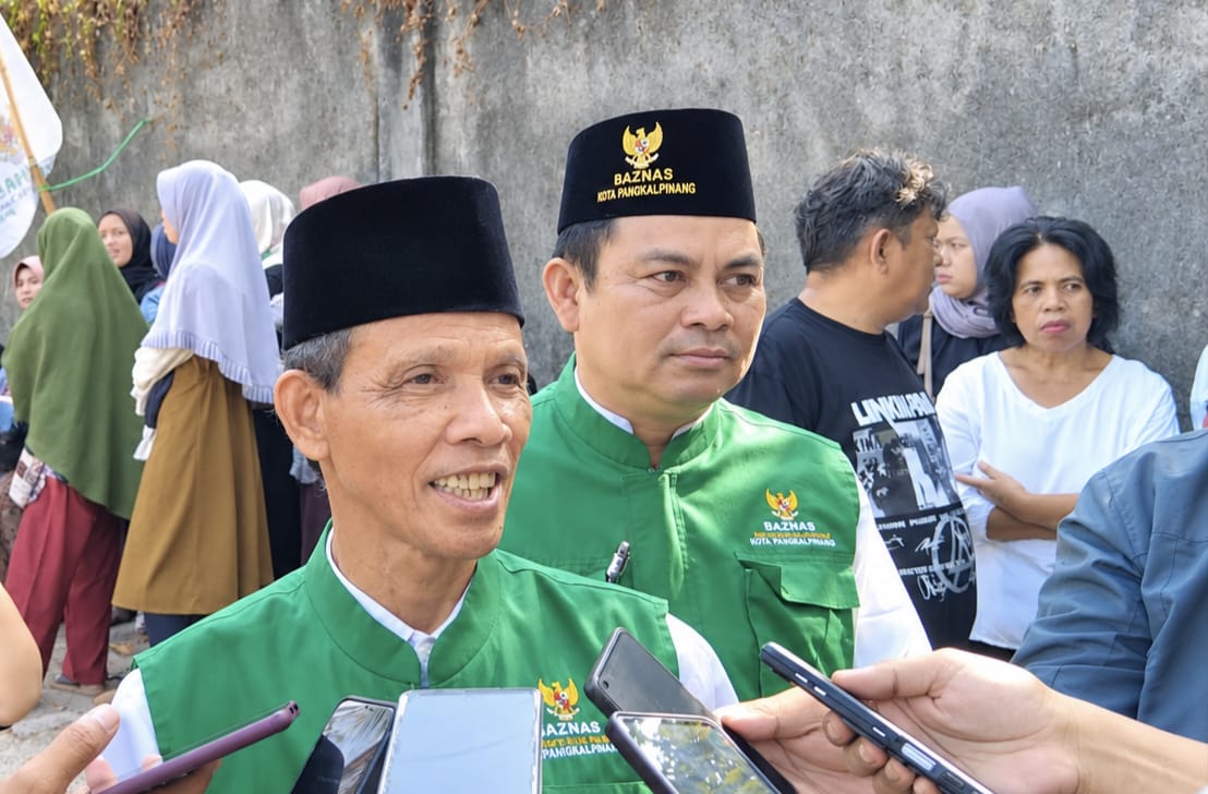 Baznas Pangkalpinang Baru Himpun Rp1,3 Miliar dari Target Rp2,5 Miliar, Sejumlah Lembaga Vertikal Belum Berkontribusi
