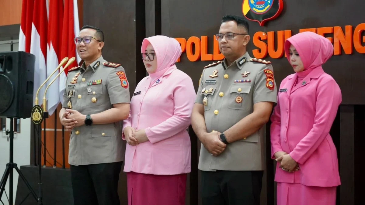 Kapolda Sulteng Pimpin Sertijab Dirreskrimsus dan Kapolres Sigi di Palu, Ini Nama Pejabat Barunya