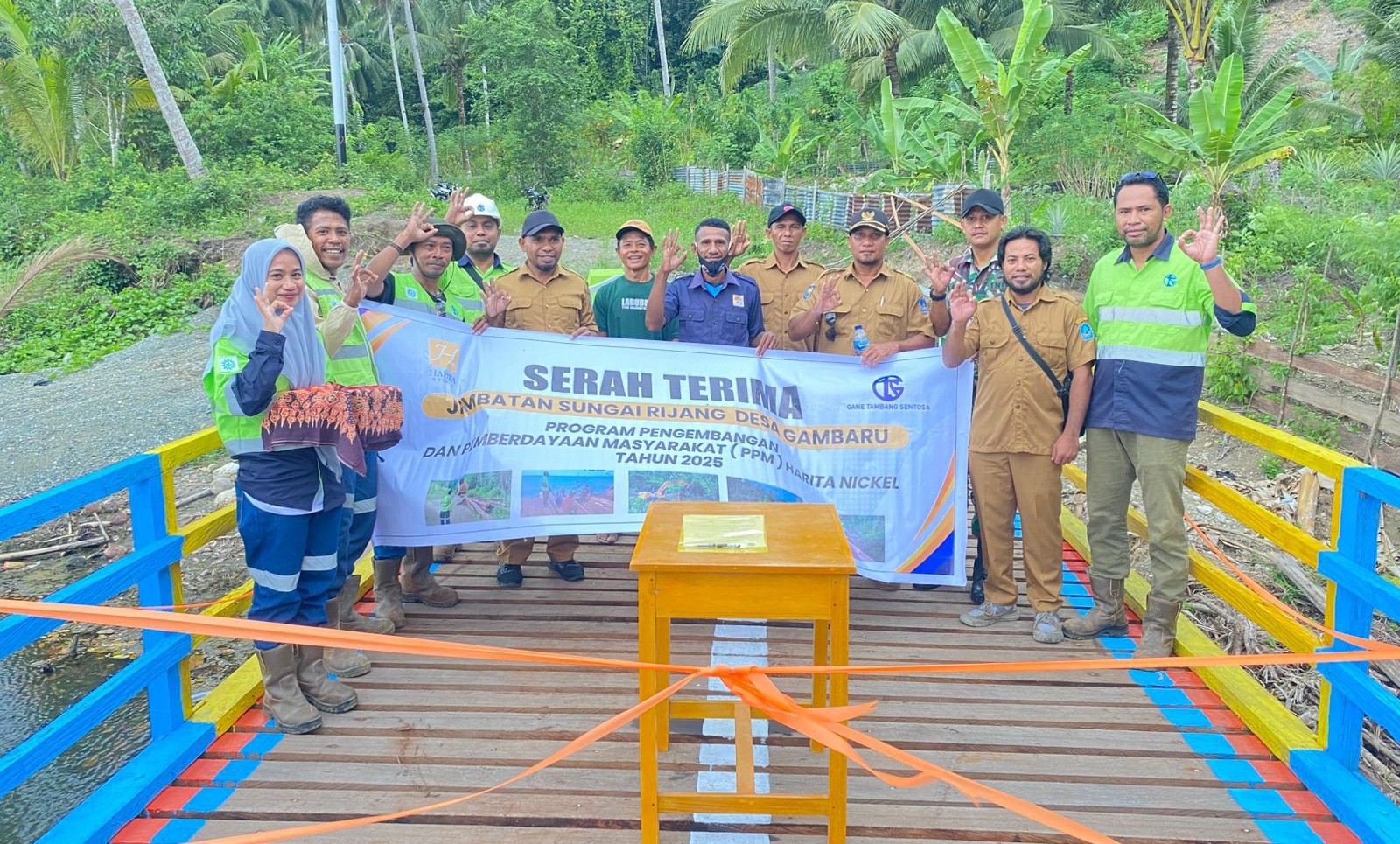 Gubernur Maluku Utara Sebut Pembangunan Belum Inklusif, Harita Nickel Bangun 4 Jembatan di Pulau Obi
